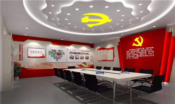 党建部展厅装修设计项目完工实拍